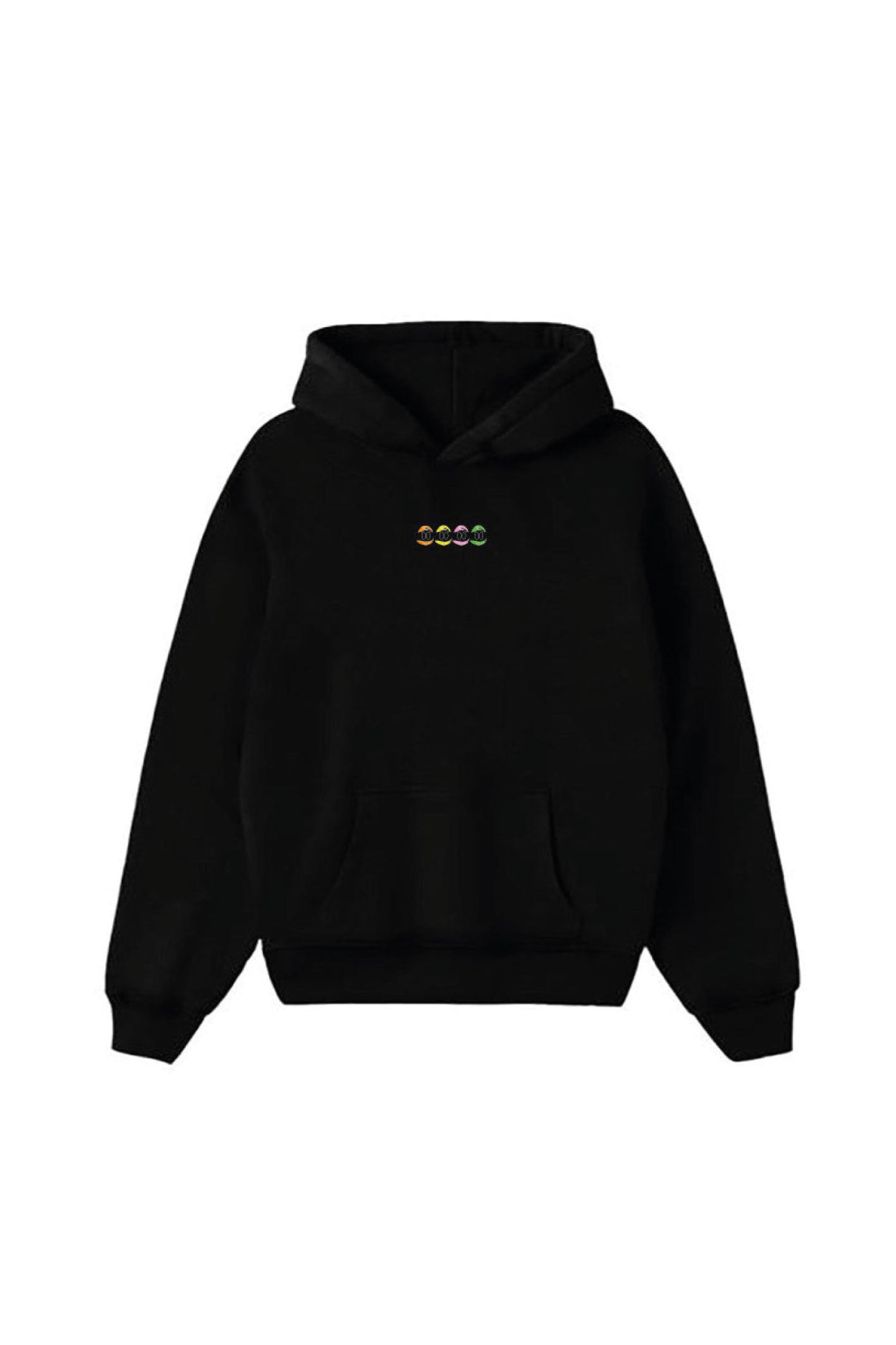 SAVAGE SOUL BLACK OVERSIZED HOODIE 