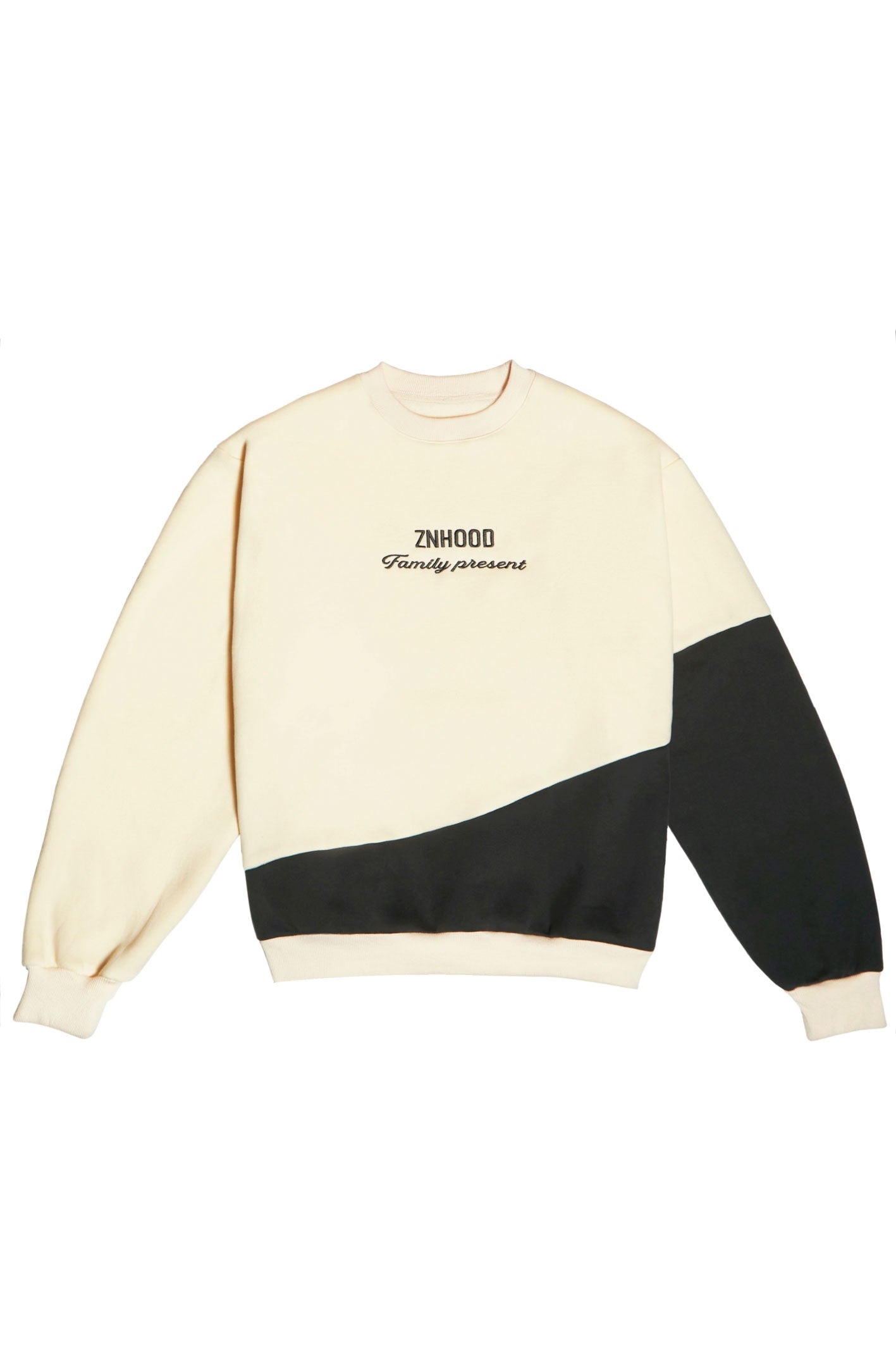 FAMILY PRESENT BOXY FIT CREWNECK